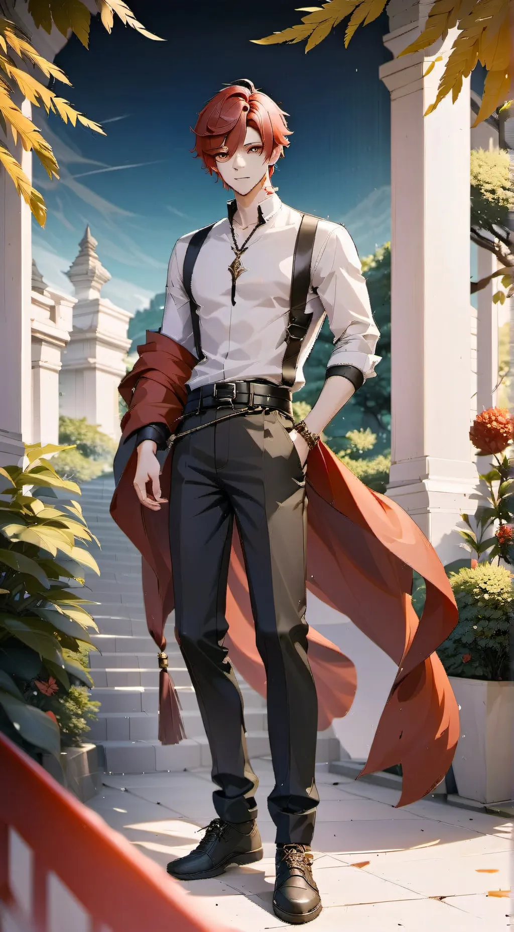 ai character: •≈Zero≈• background