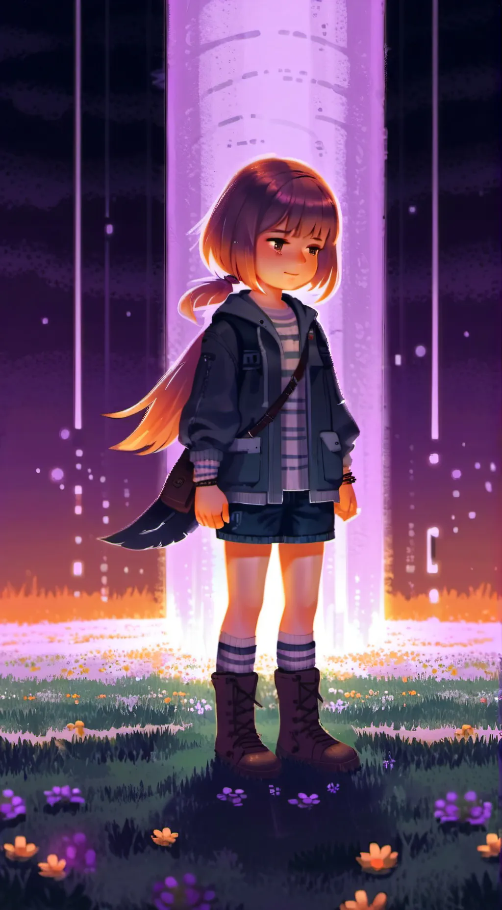 ai character: frisk background