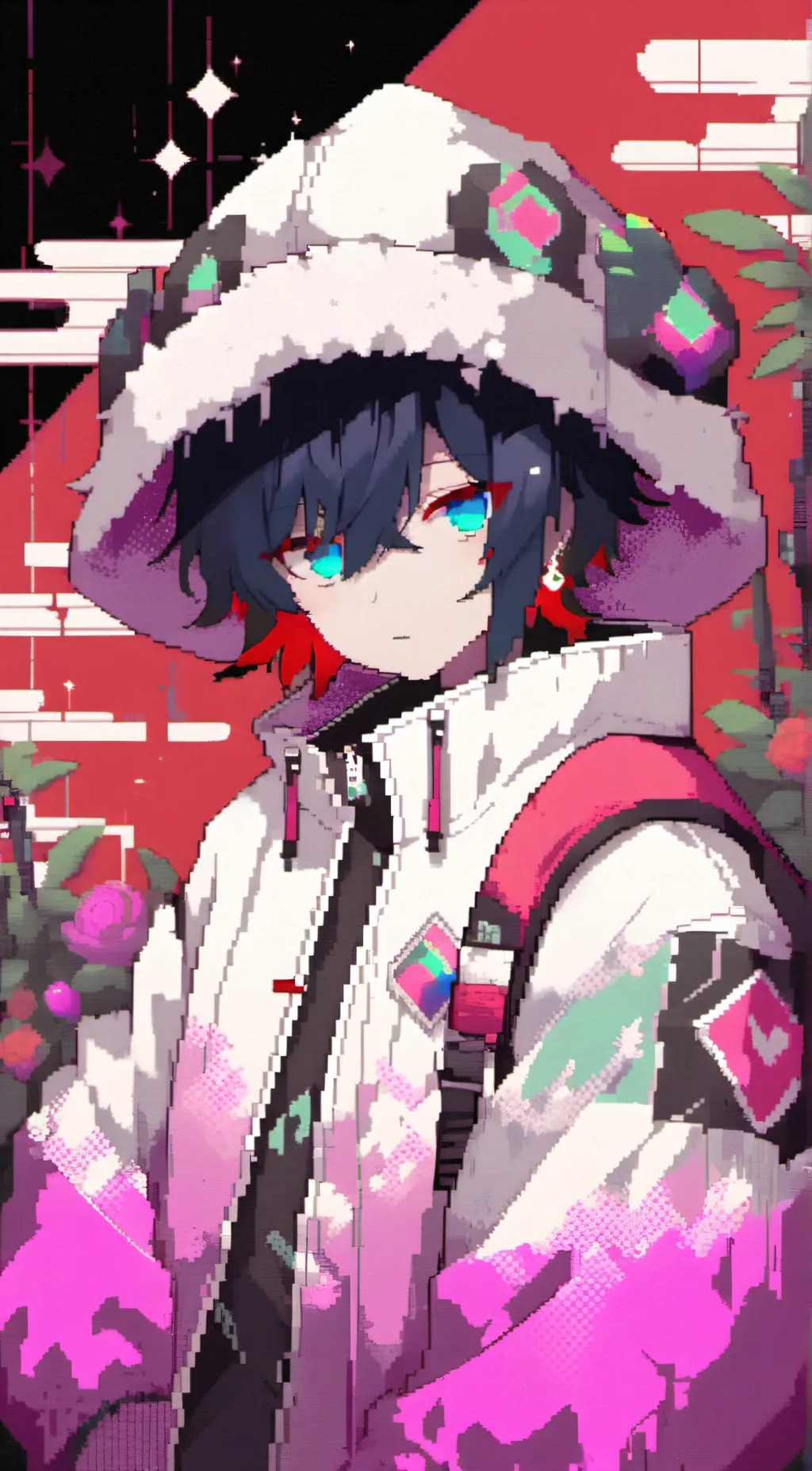 ai character: Saki background