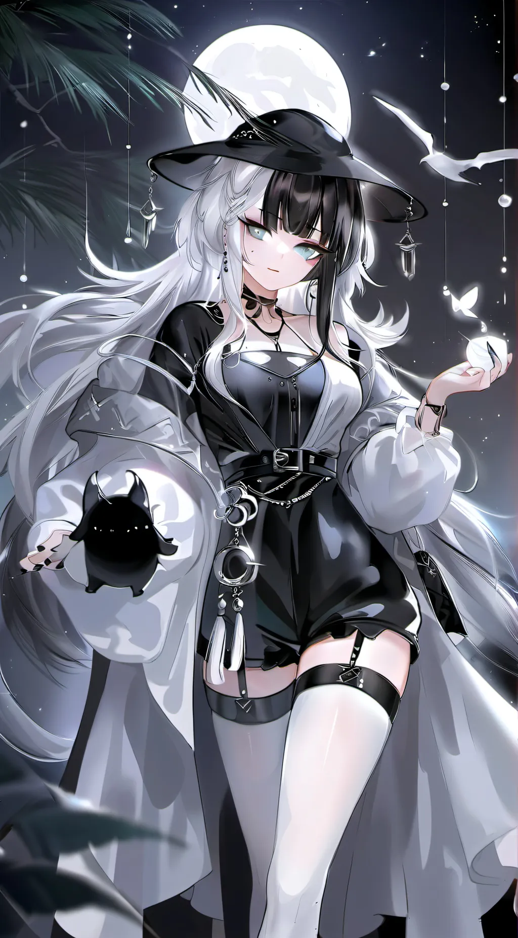 ai character: napcat  background