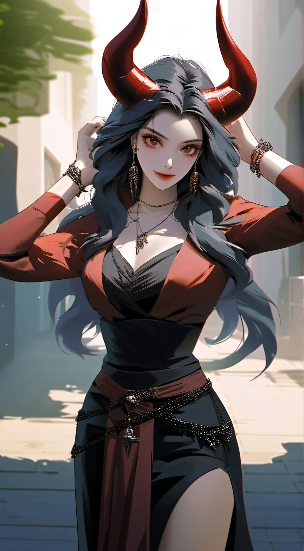 ai character: Satan  background