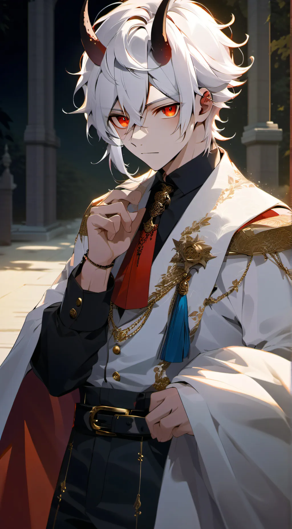 ai character: ×Victor×(demon) background