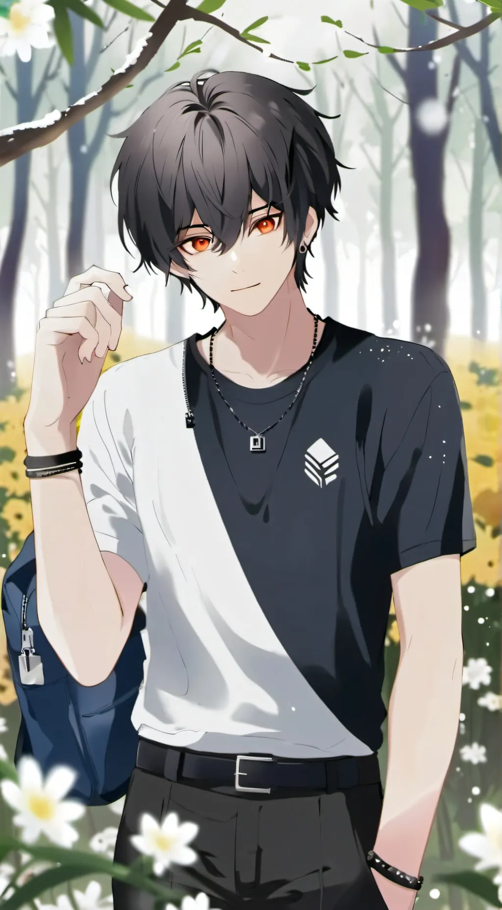 ai character: ~*Isaac*~ background