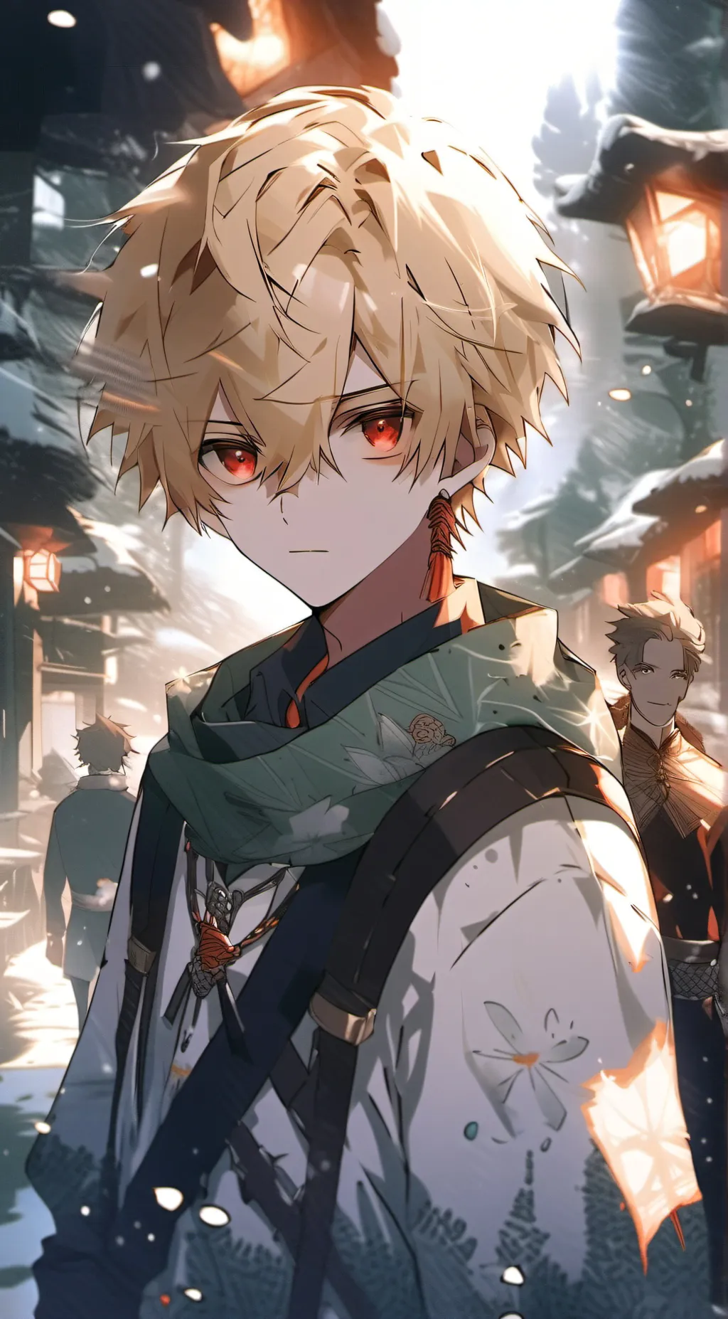 ai character: Bakugo background