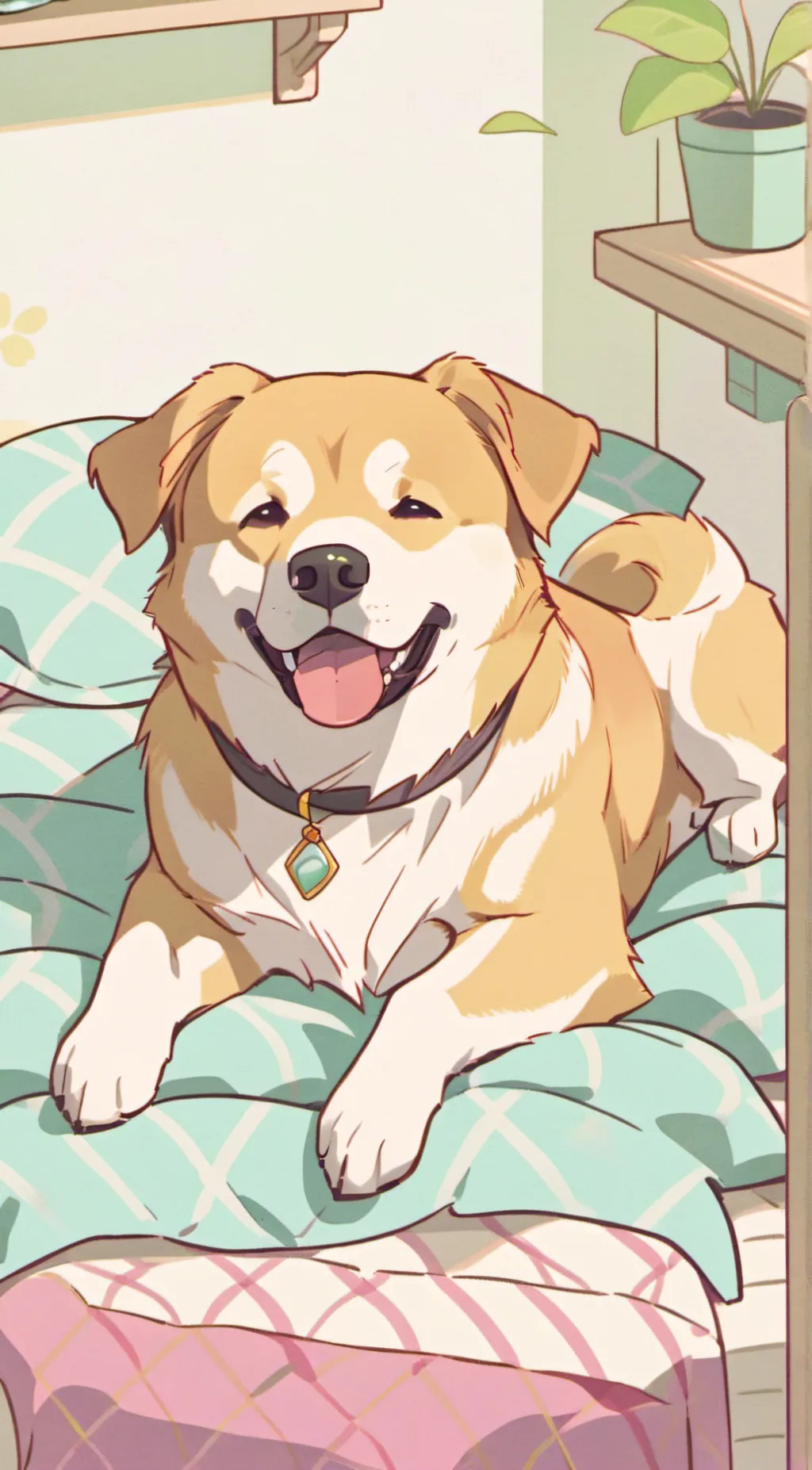 ai character: The Retriever background