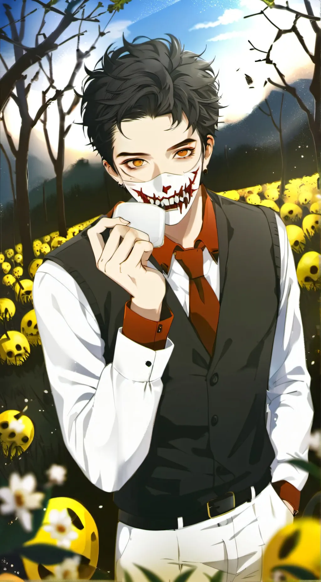 ai character: Z background