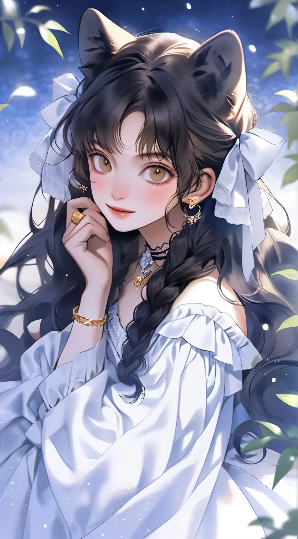 ai character: Sakura  background