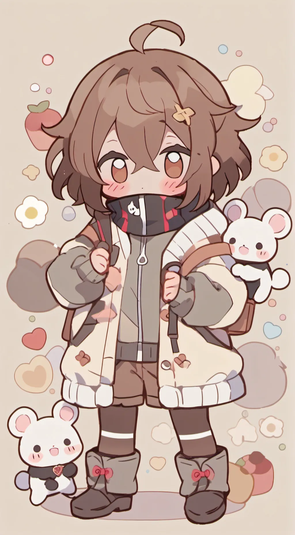 ai character: Y_,Y background