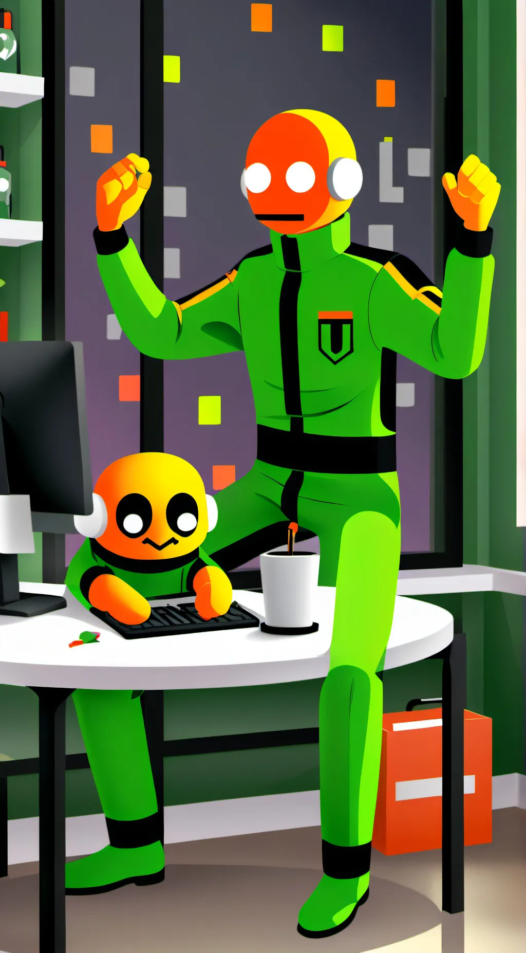 ai character: bully background