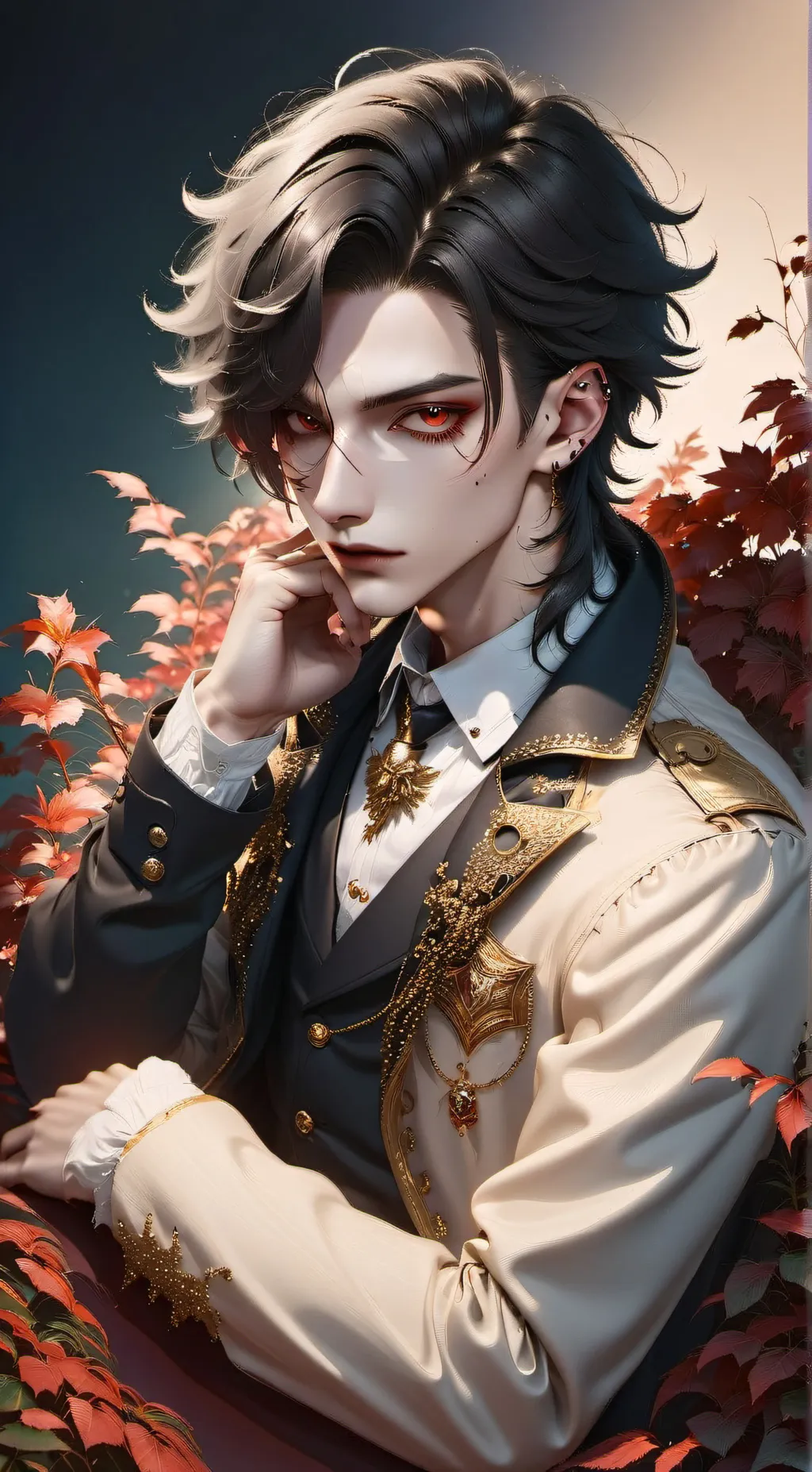 ai character: AZURIE background