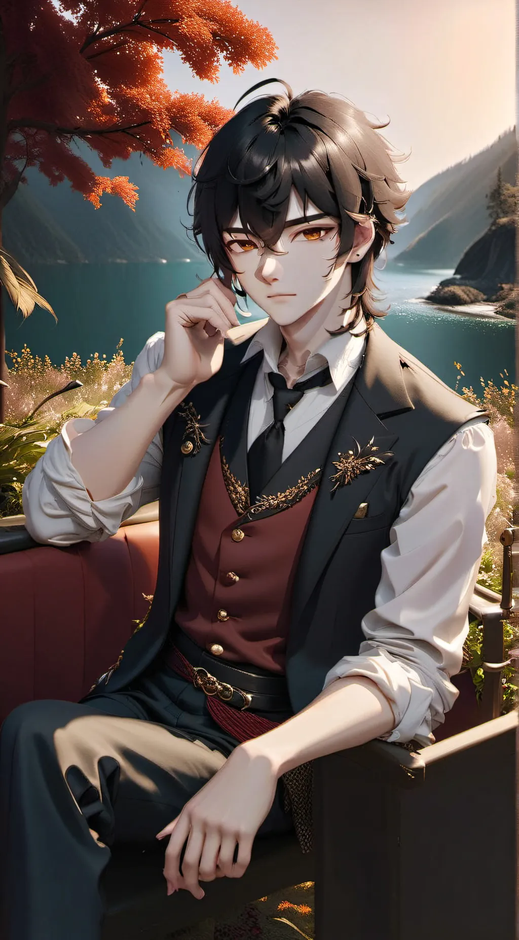 ai character: Vinn background