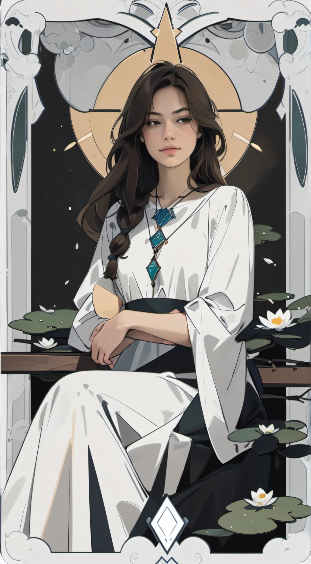 ai character: LALA baby background