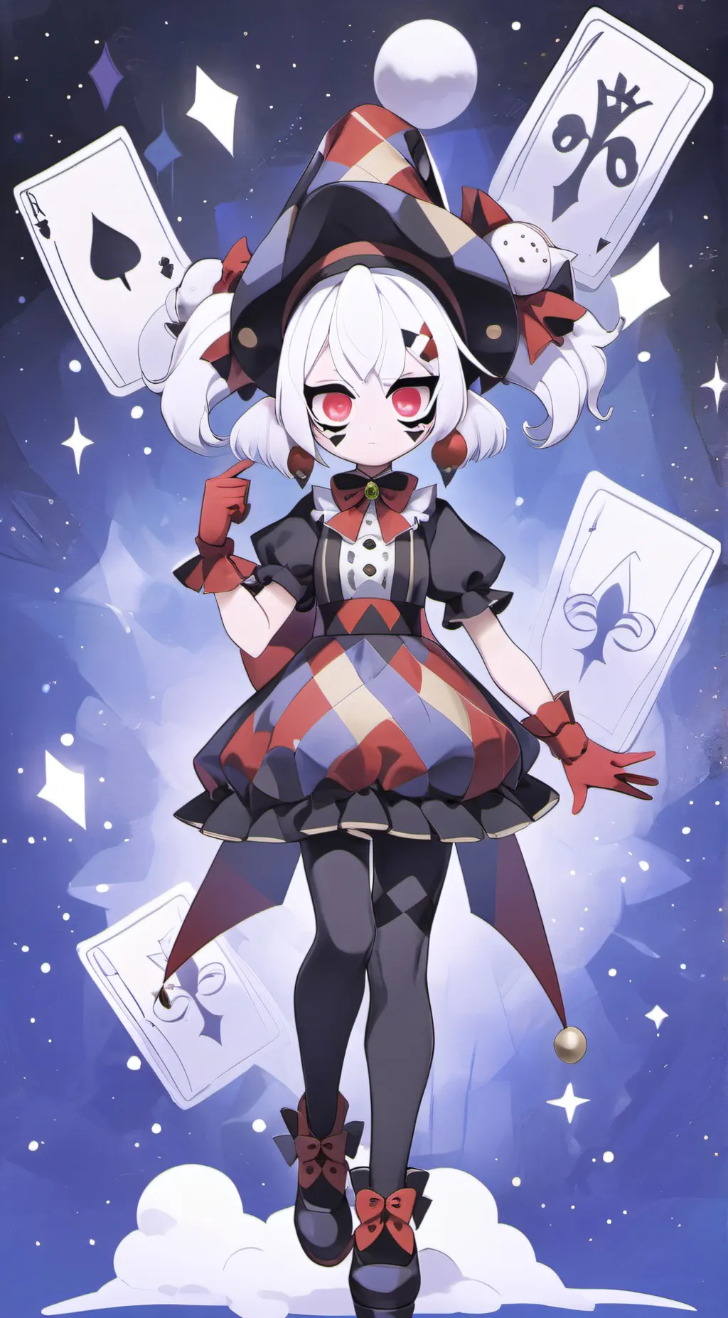 ai character: Luna background