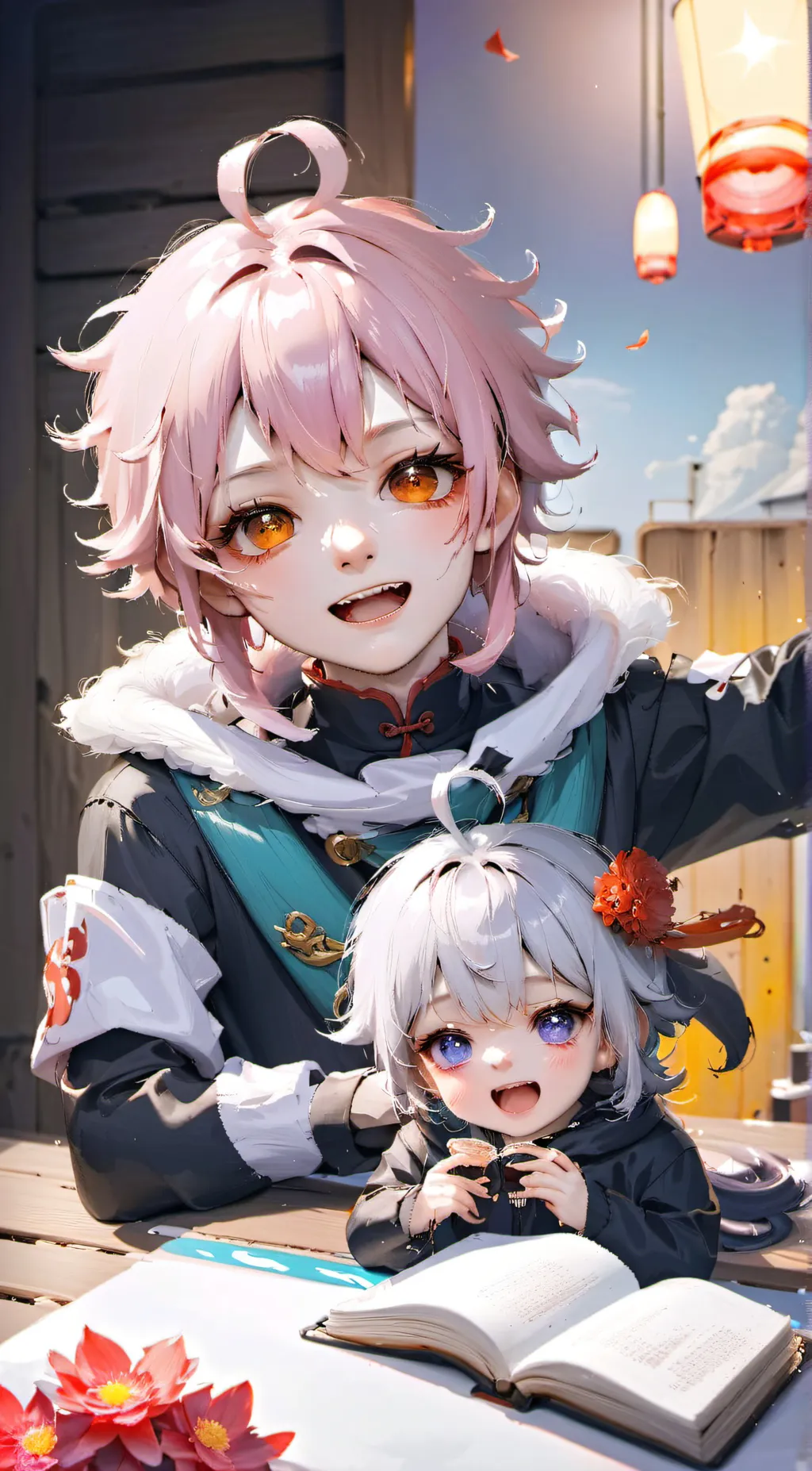 ai character: giyushino child background