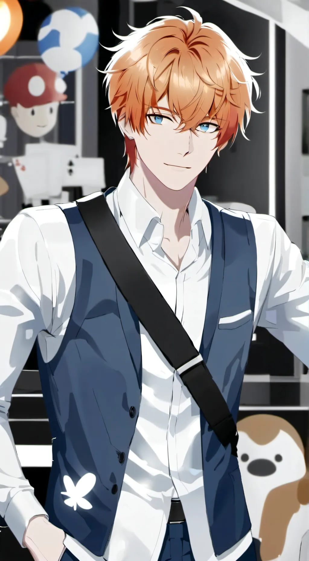 ai character: Max background