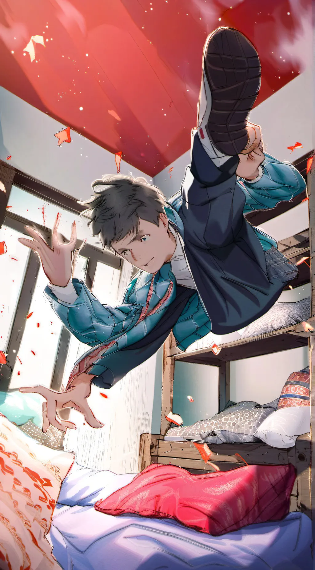 ai character: Lennon background