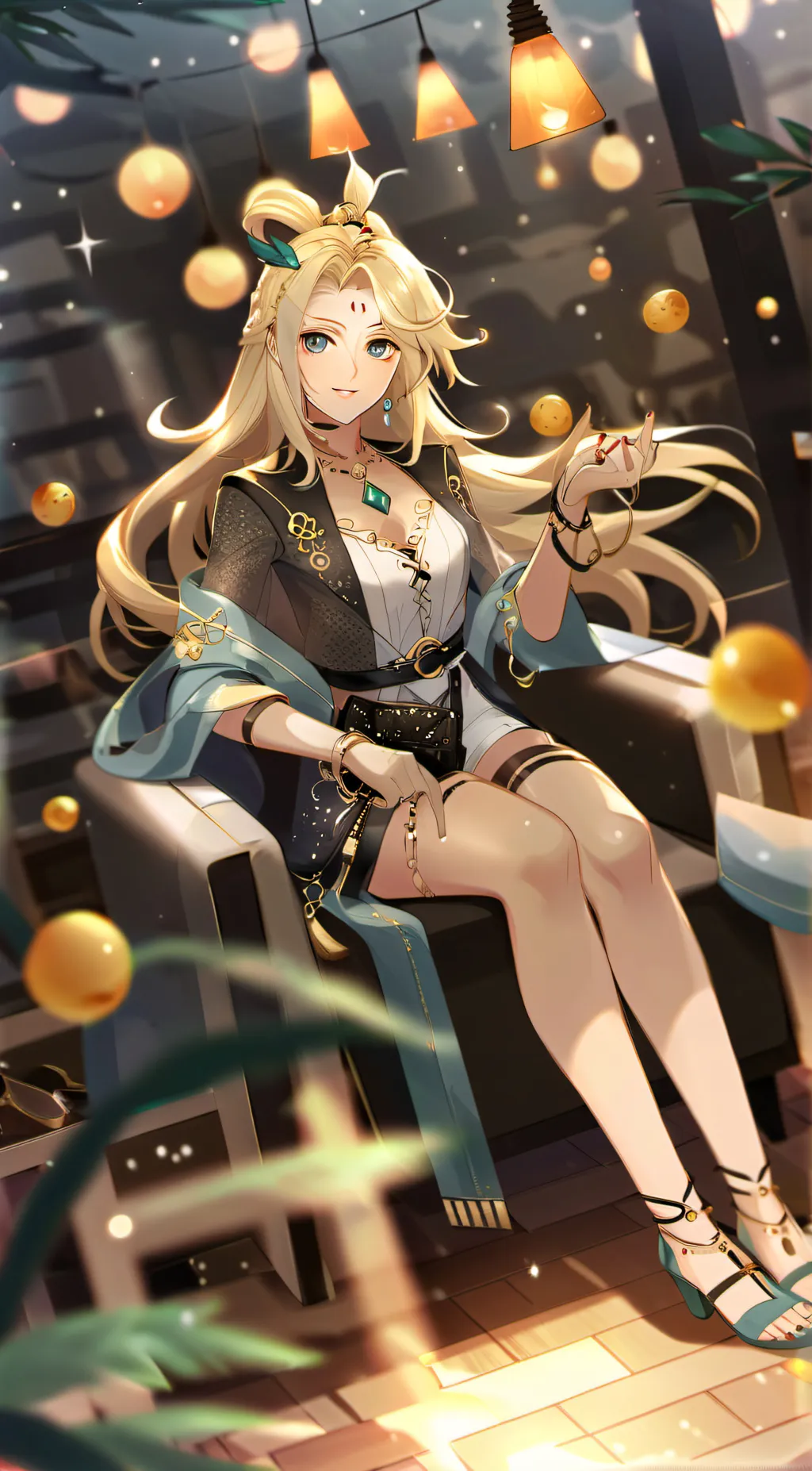 ai character: Lay background