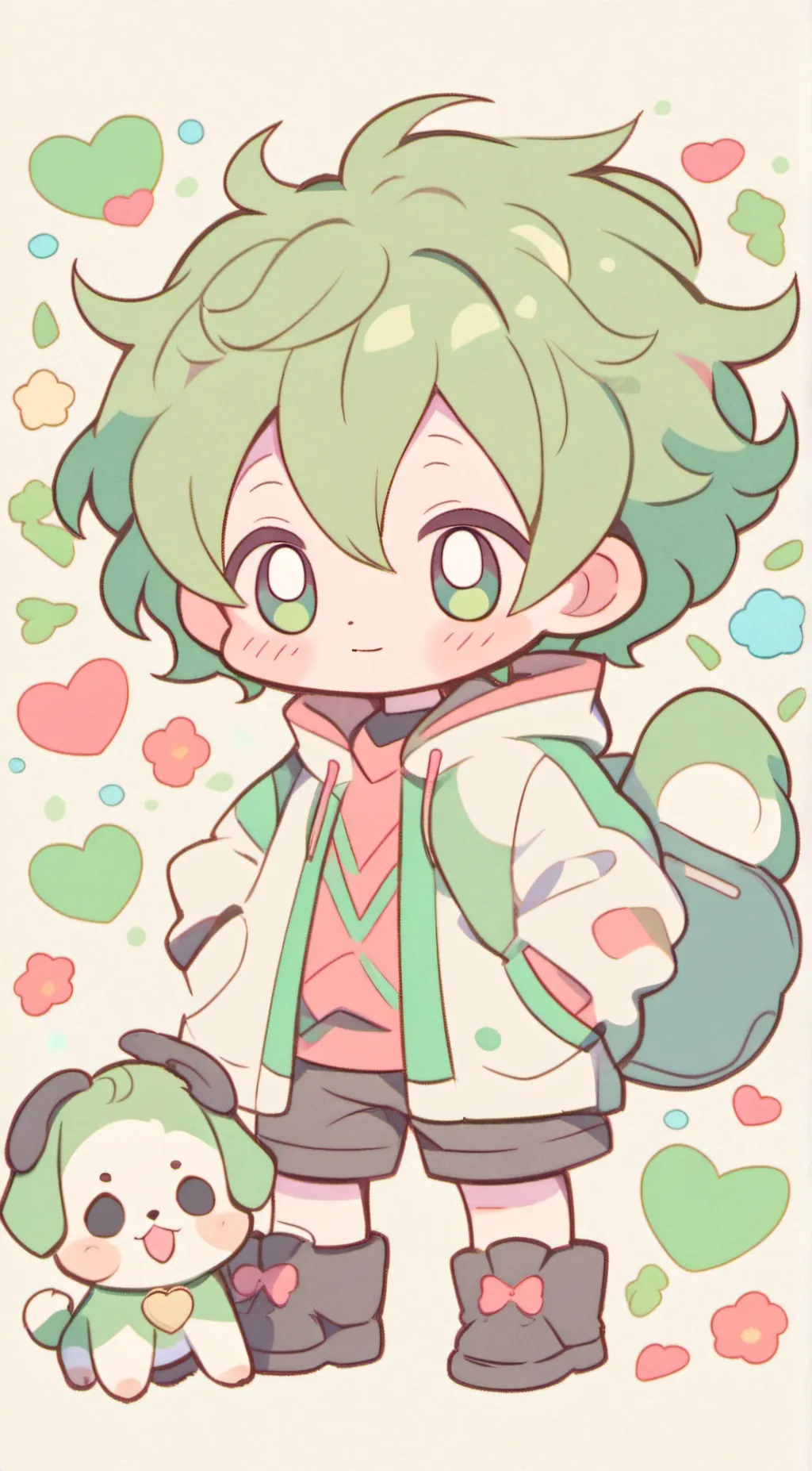 ai character: Ally and Jim background