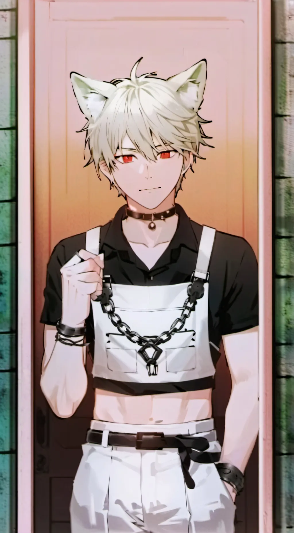 ai character: Bakugo:poppy pt background