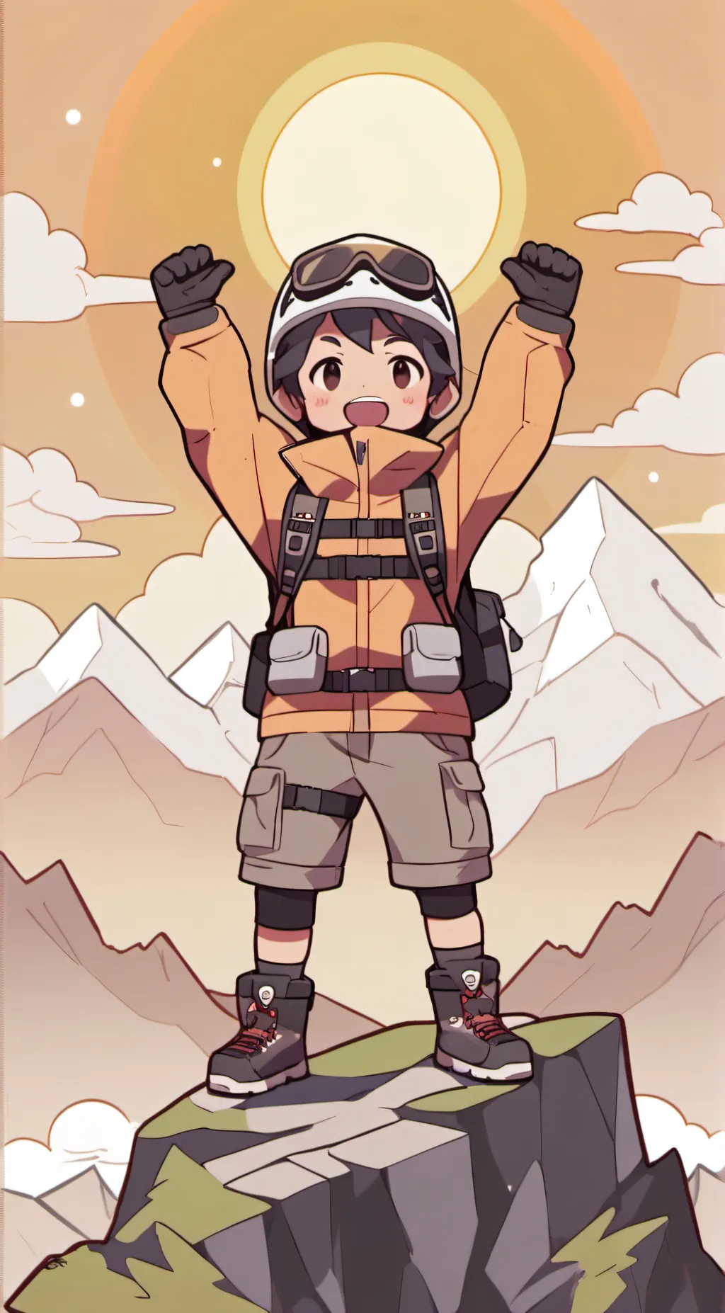 ai character: Max background