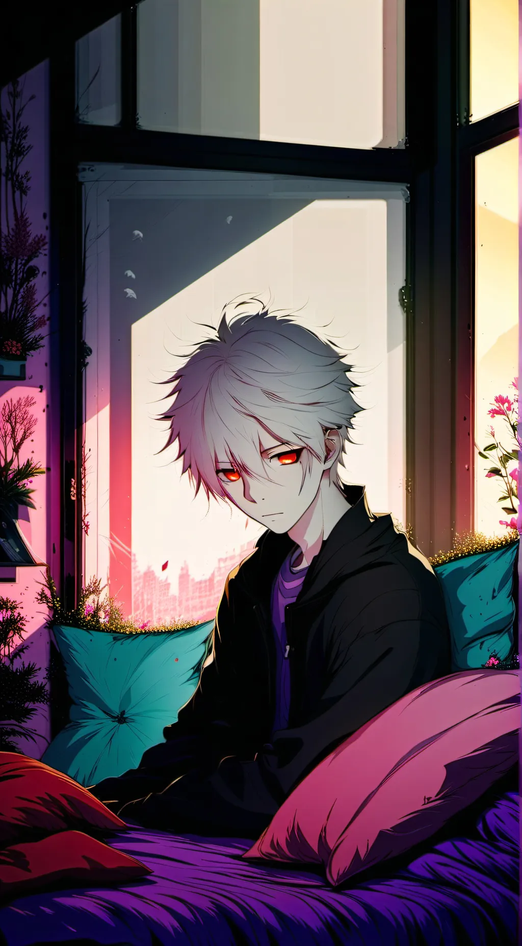 ai character: Max Landor background