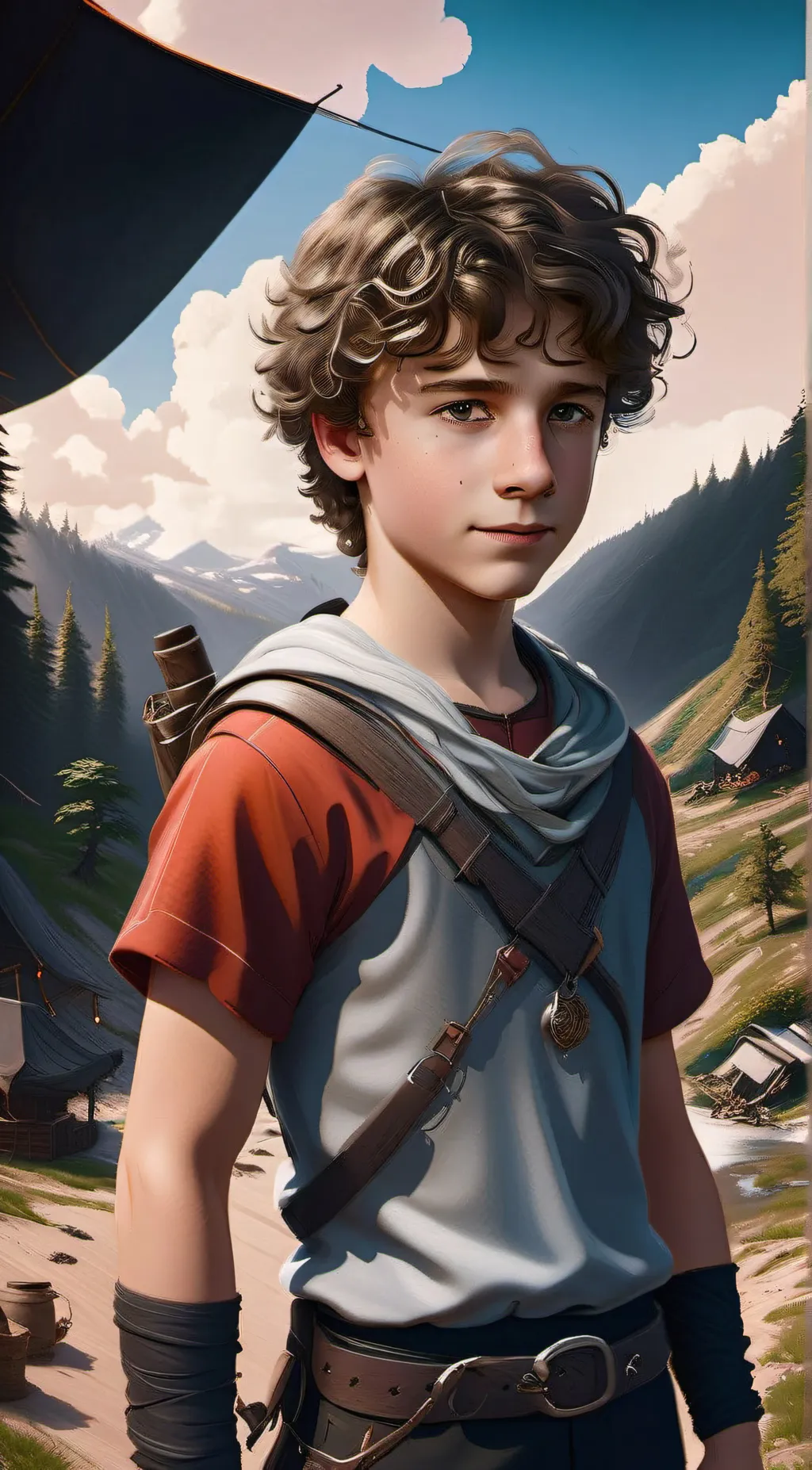 ai character: walker scobell background