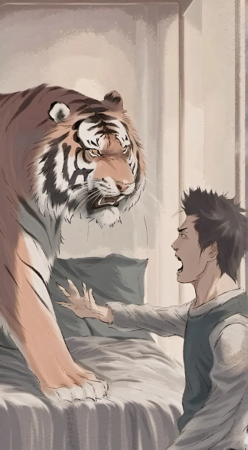 ai character: Big Tiger background