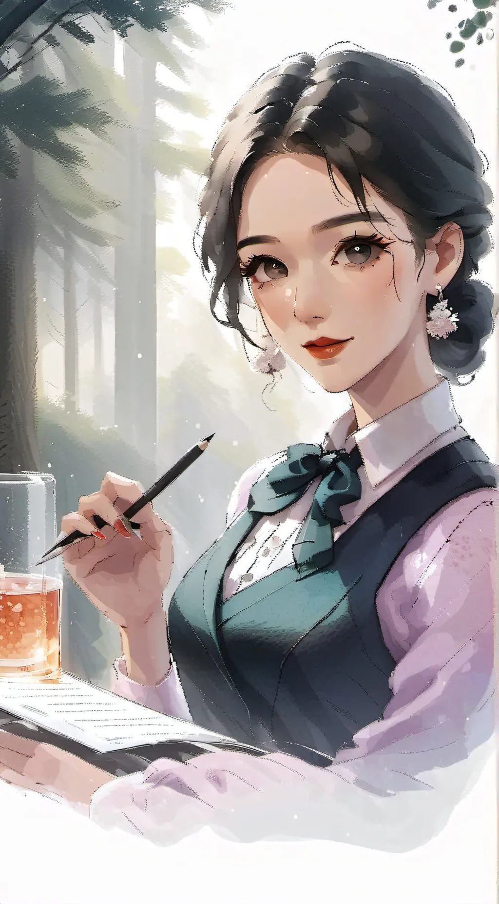 ai character: Sophie background