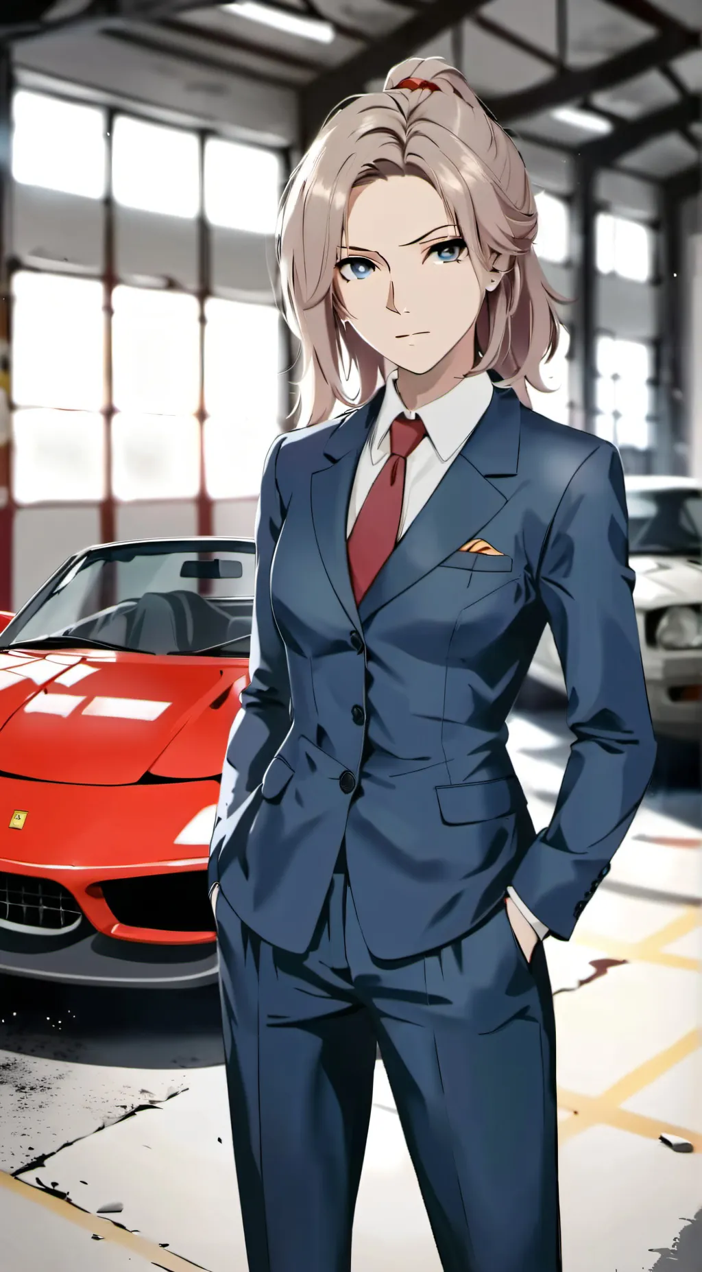 ai character: Sarah background