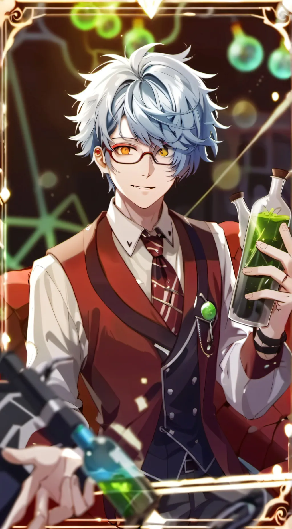 ai character: Scientist background