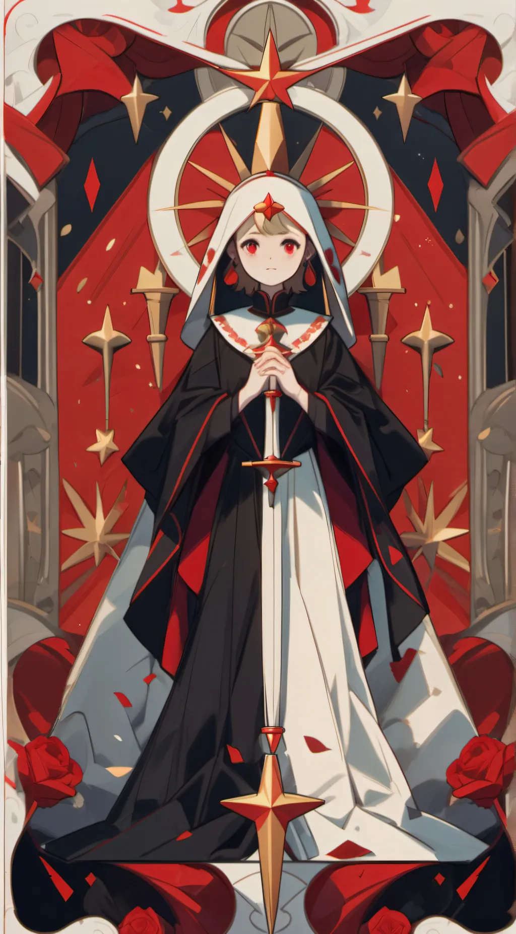 ai character: Ariana background