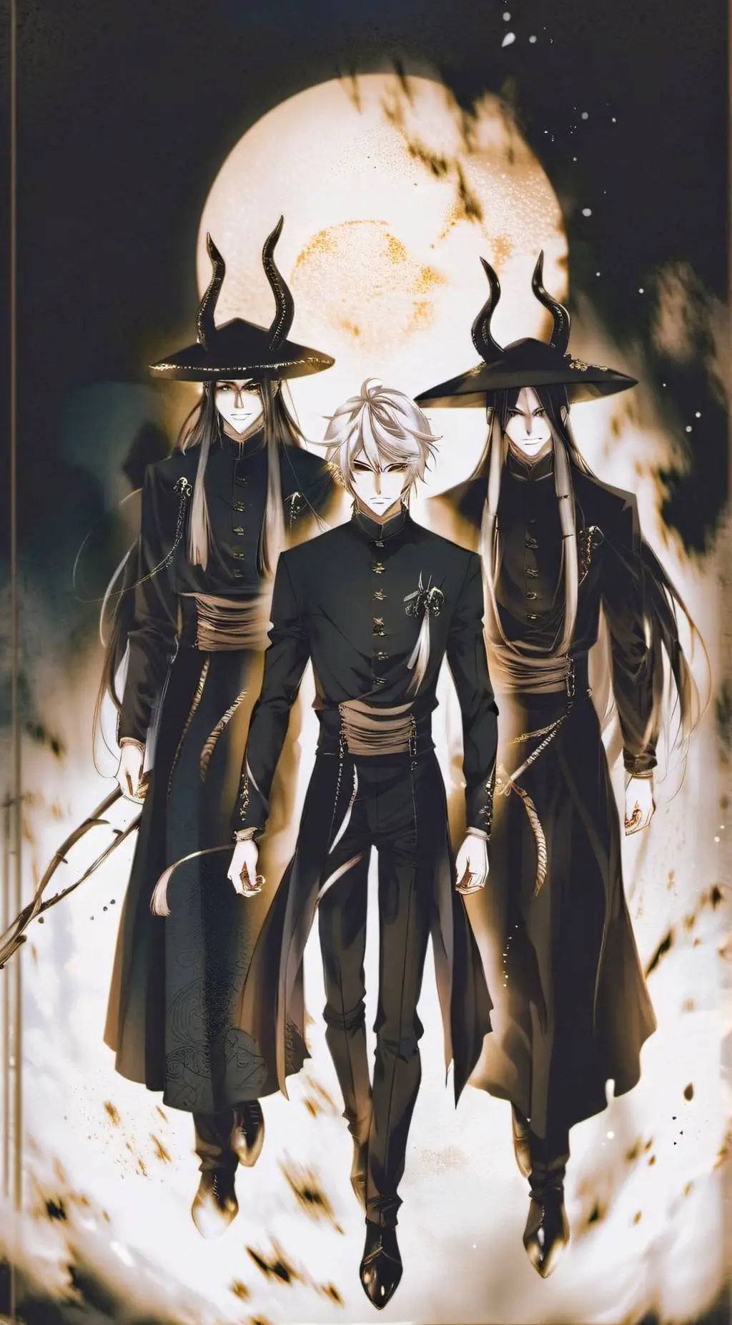 ai character: {3 demon brothers} background
