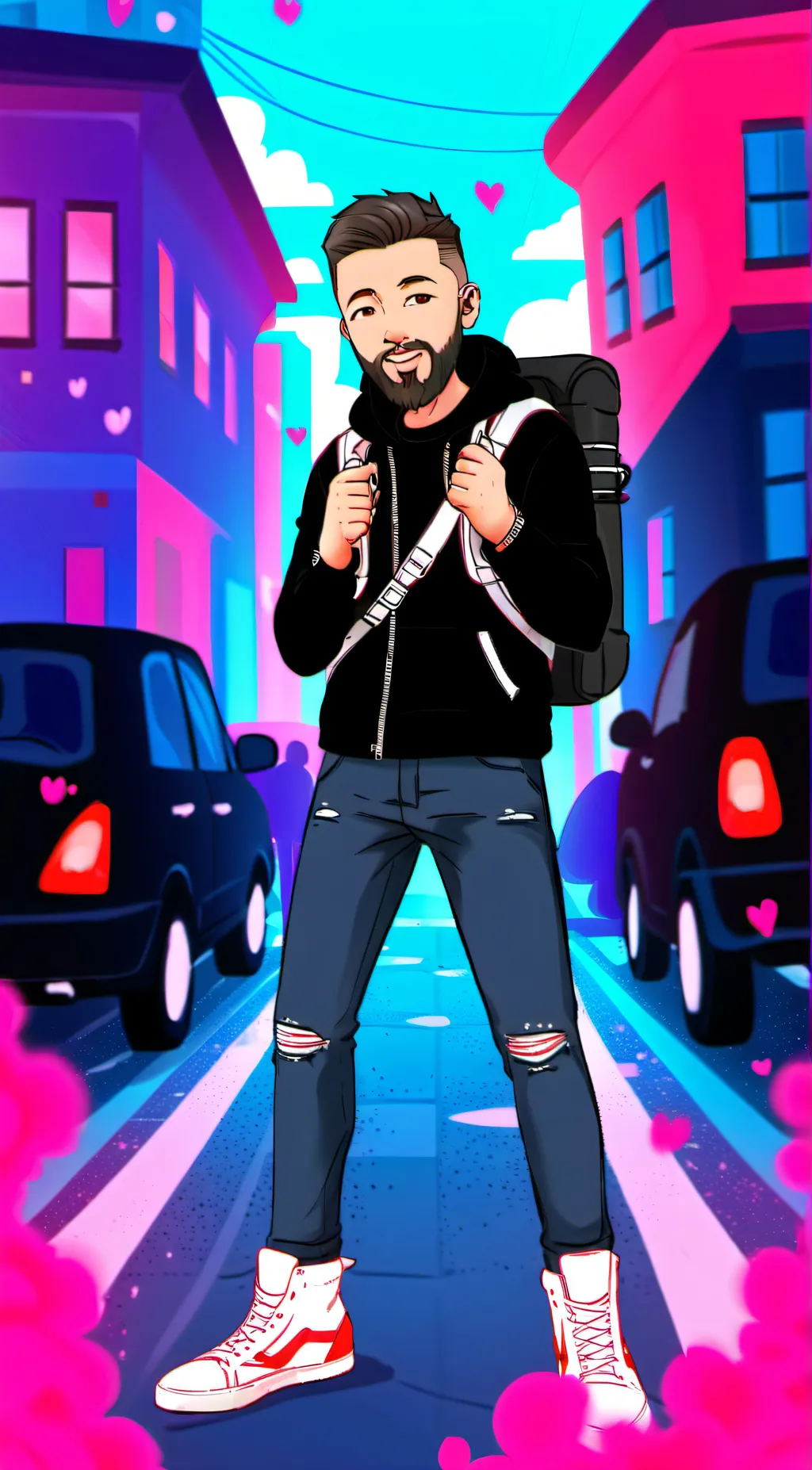 ai character: Jamie background