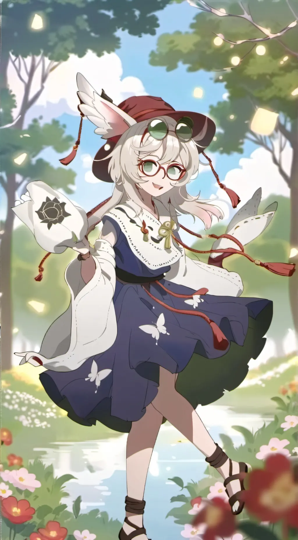 ai character: Mira background