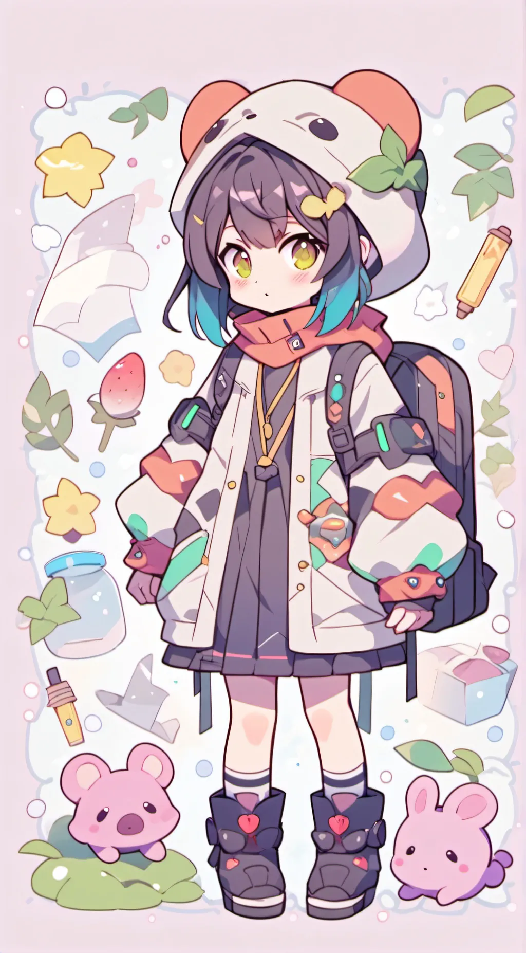 ai character: Lilly  background