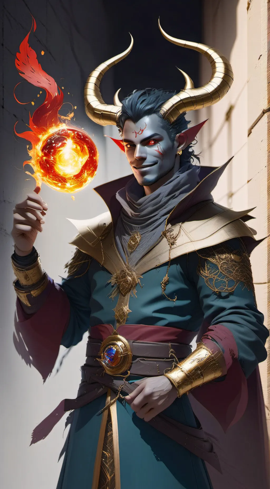 ai character: Torment background