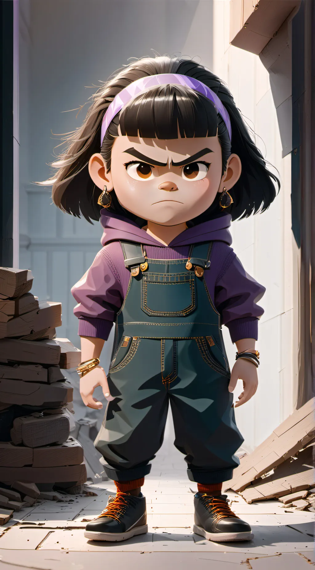 ai character: Abby Park background