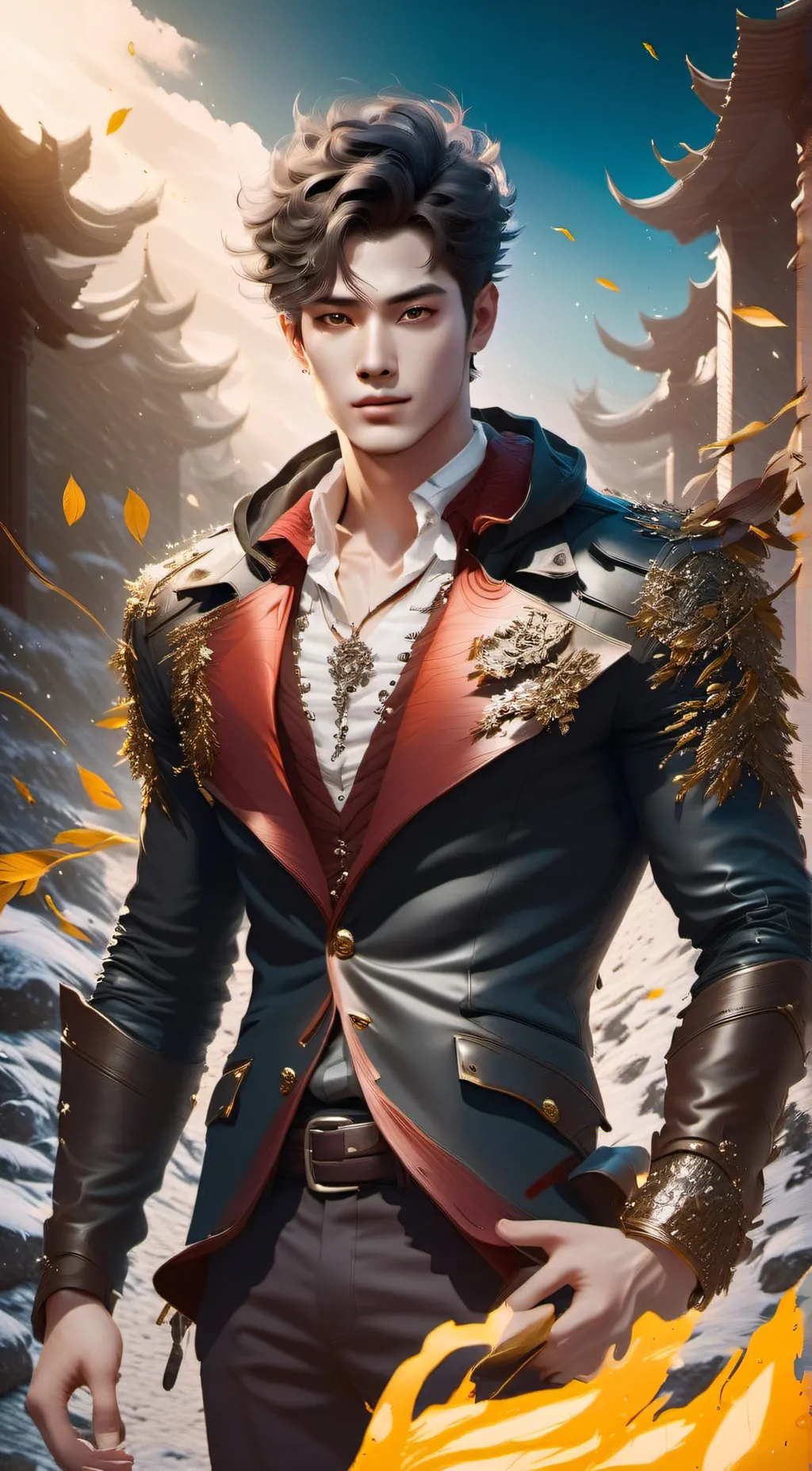 ai character: hunter background