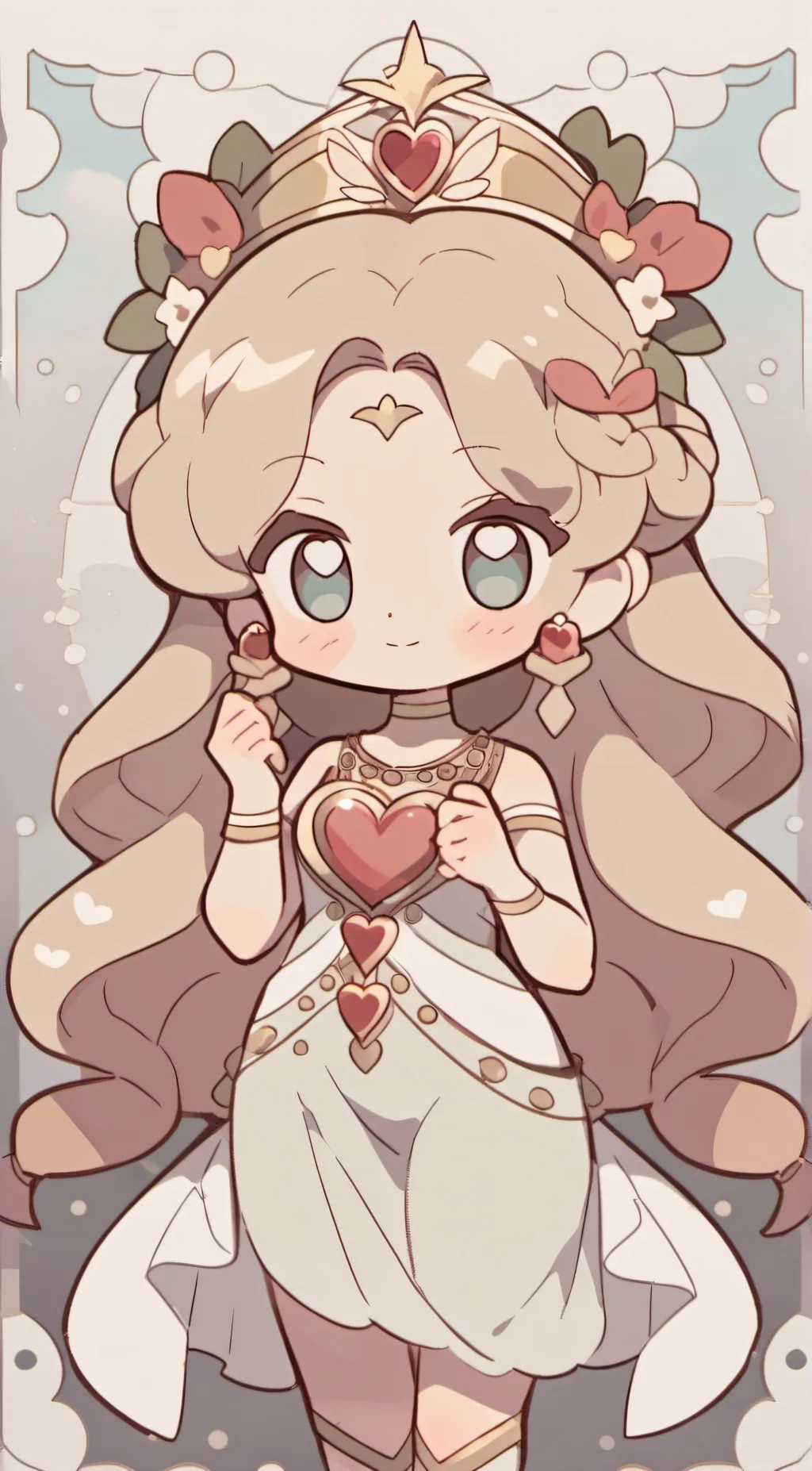 ai character: Aphrodite  background