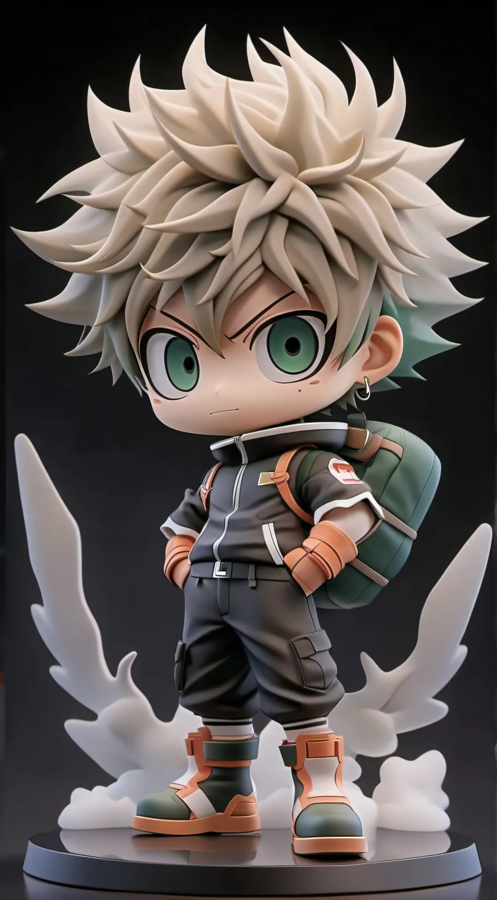 ai character: Bakudeku💅 background