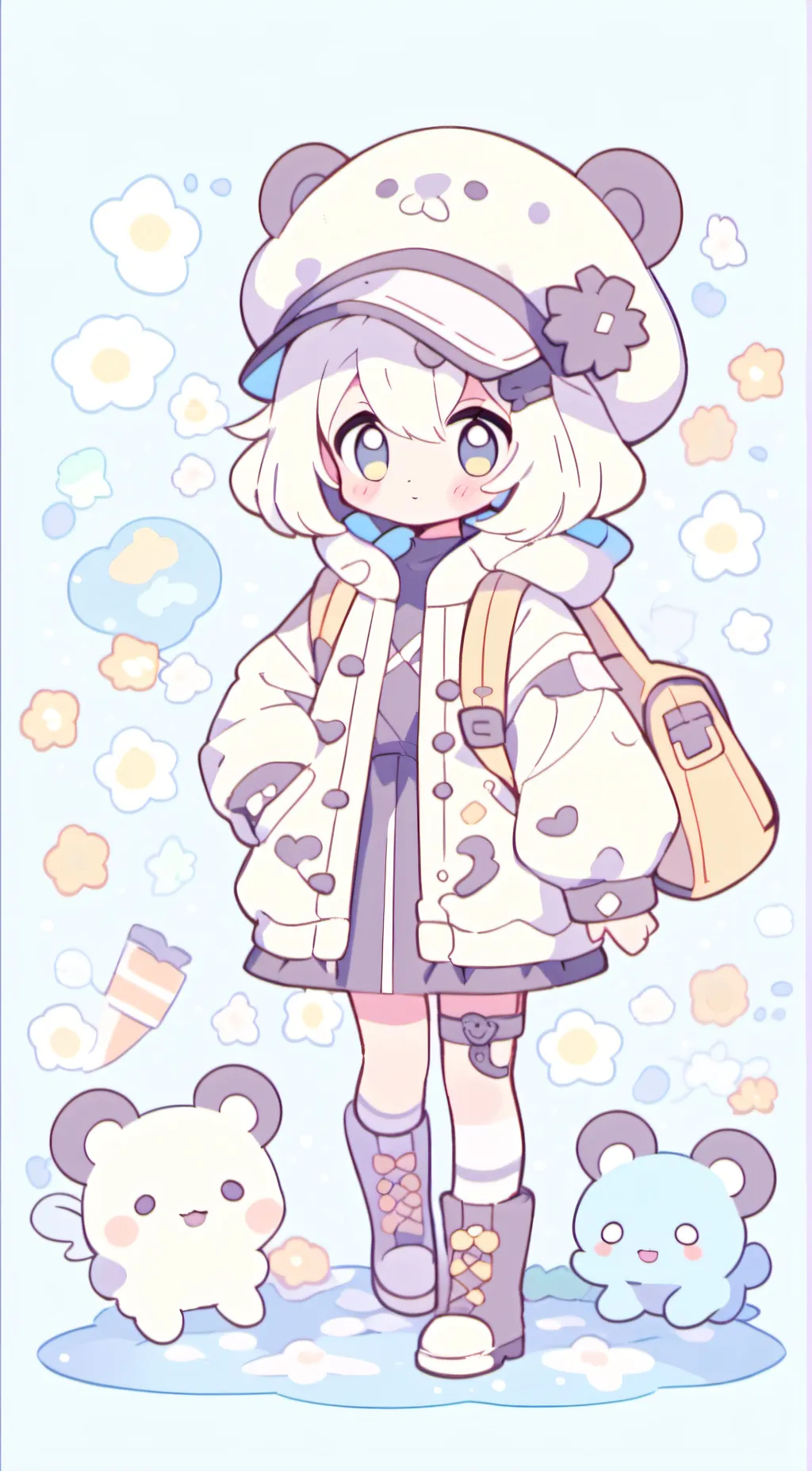 ai character: mihu malina background