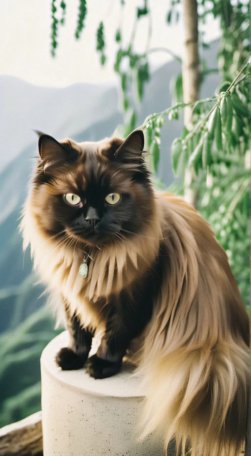 ai character: Skye  background