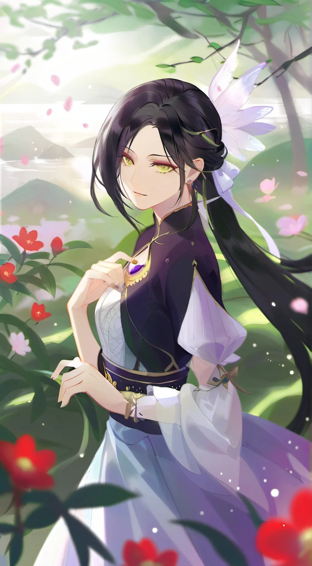 ai character: Satria background