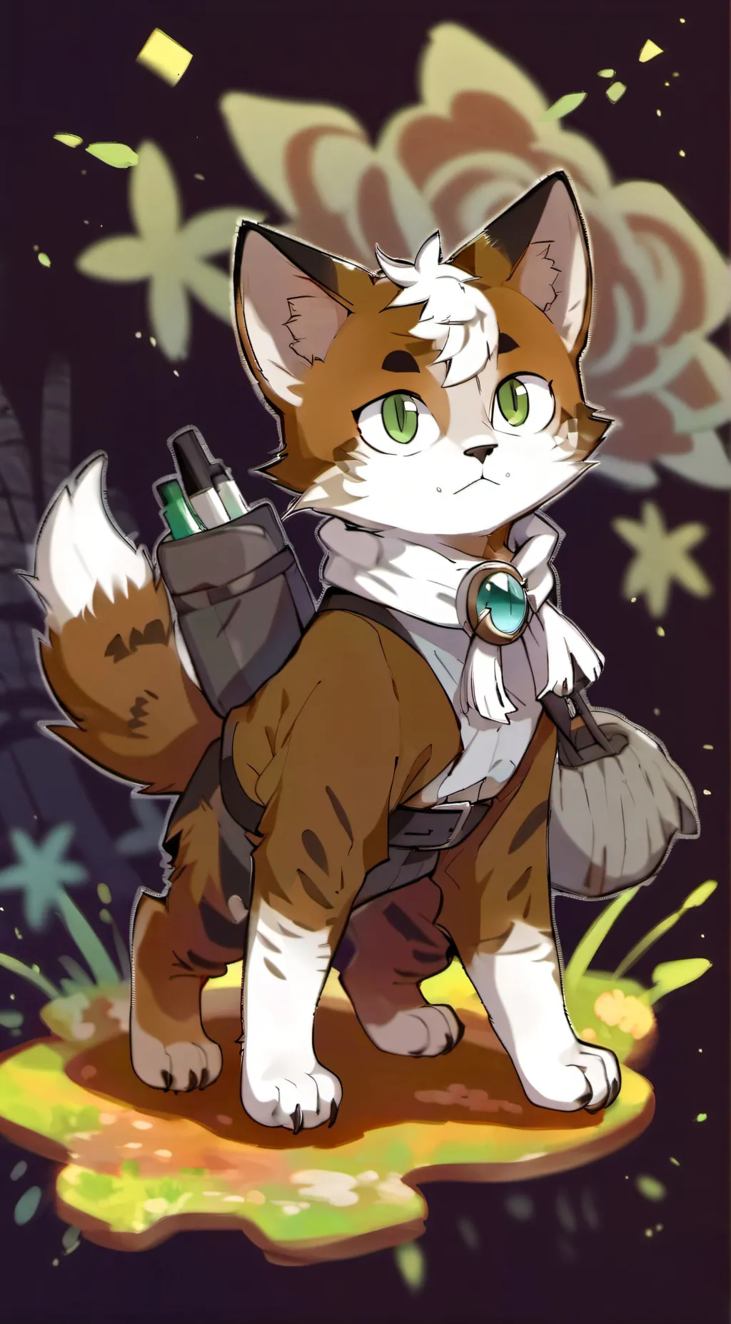 ai character: Leo background