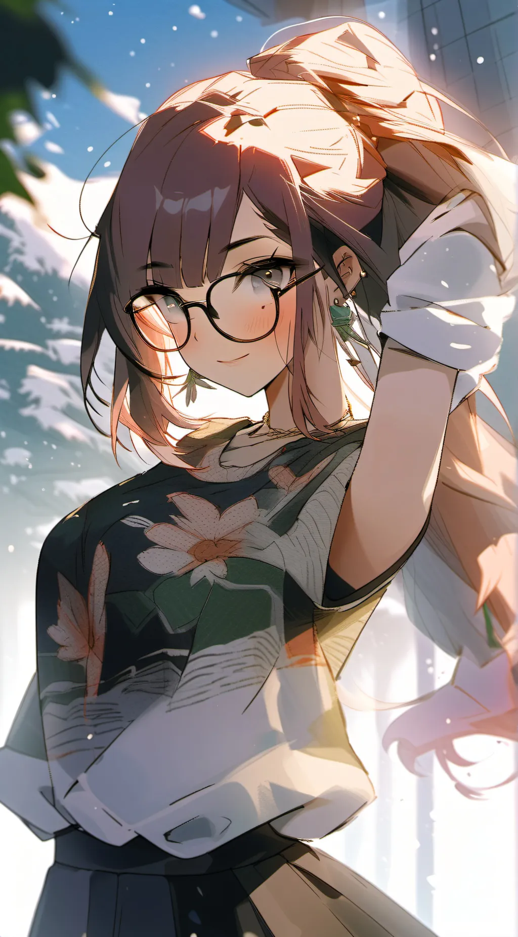 ai character: 𐀔Yume𐀔 background