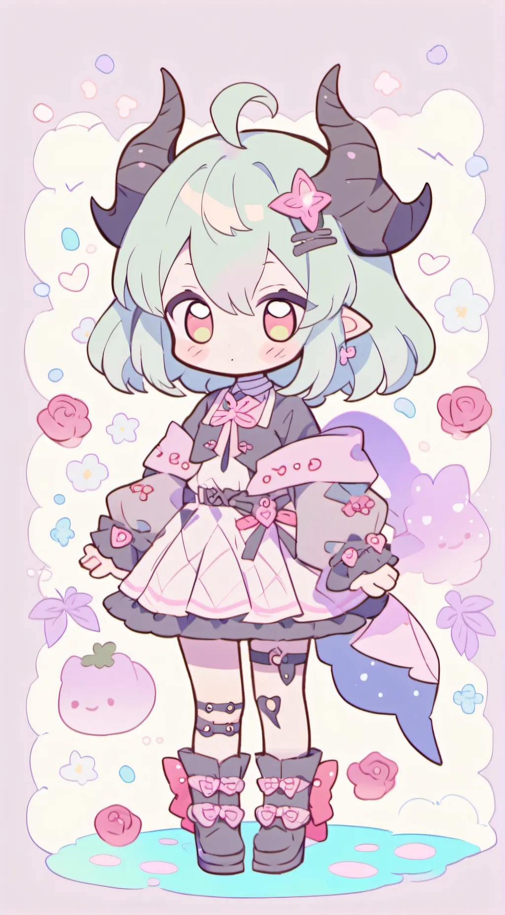 ai character: Ren background