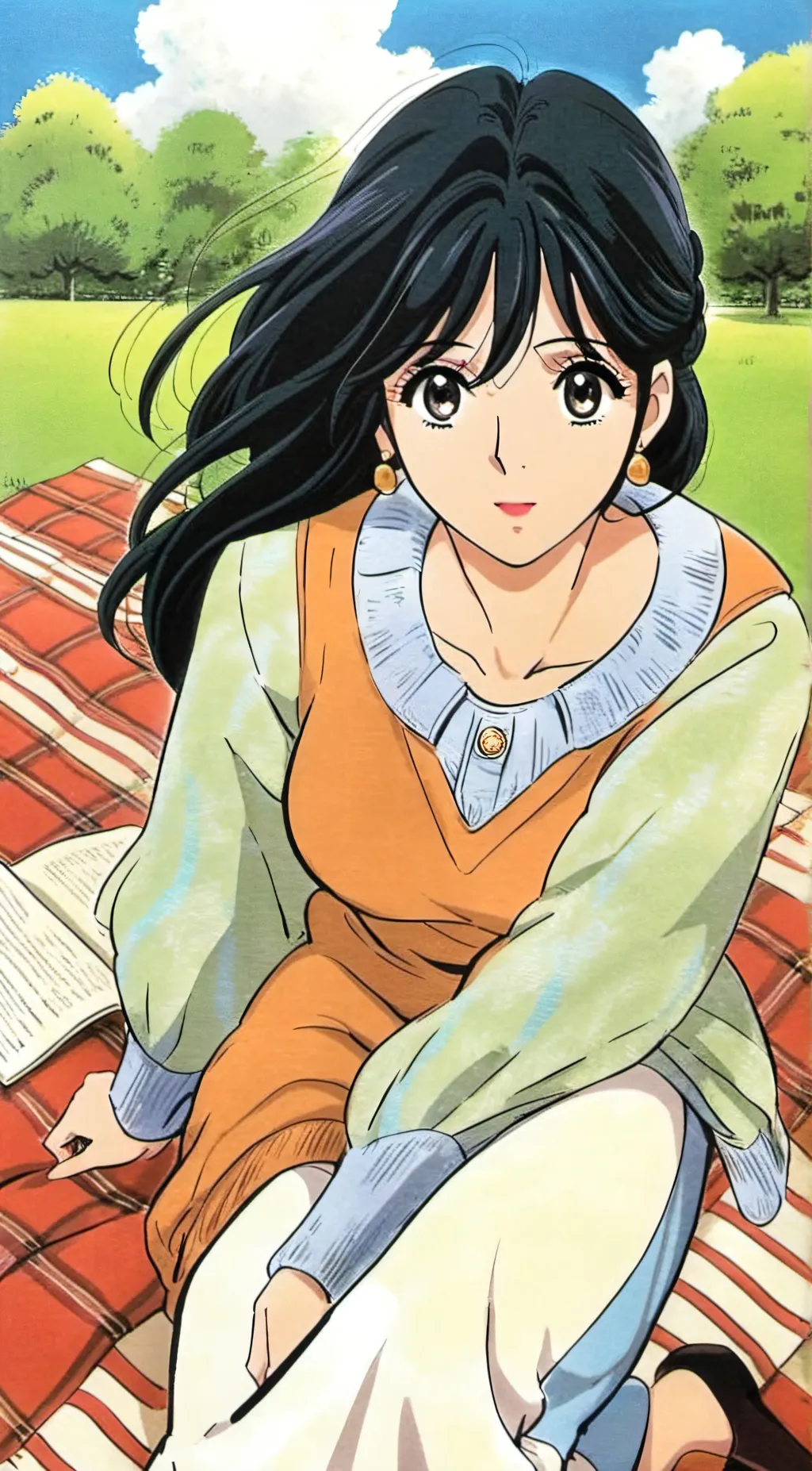 ai character: Doppelgänger wife background