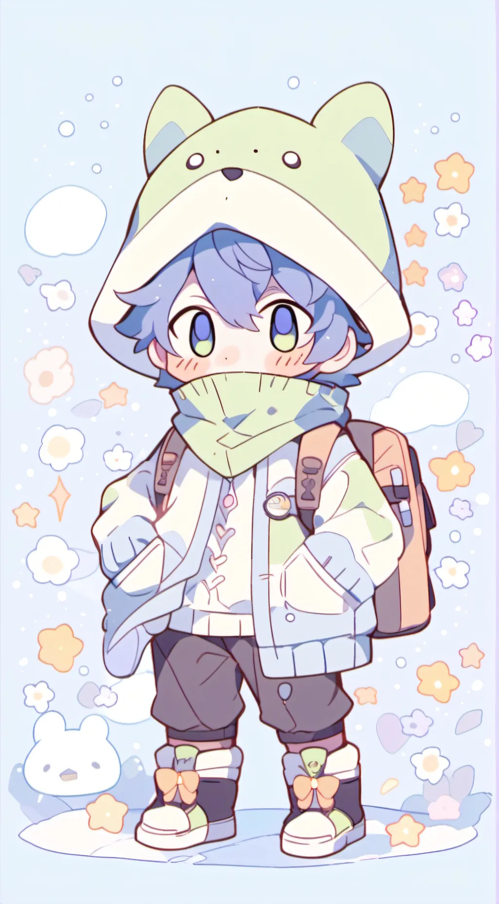 ai character: Koshi background