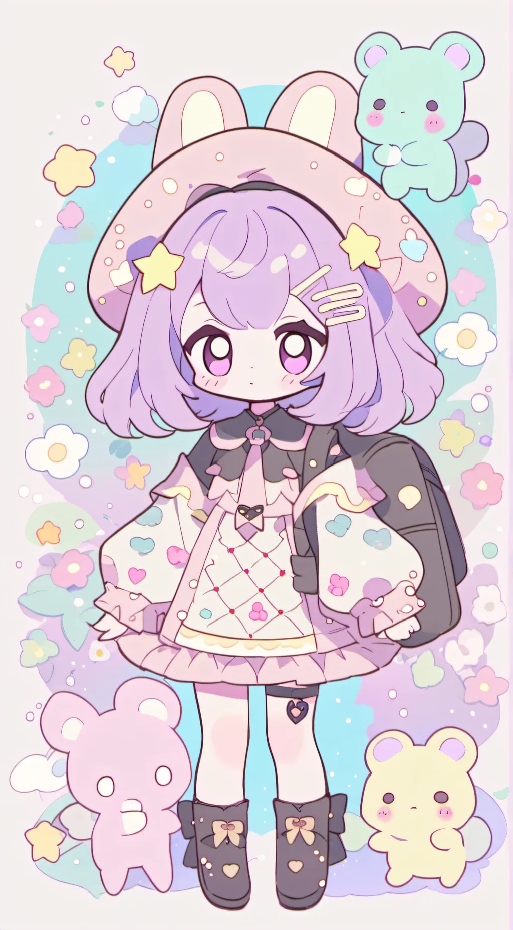 ai character: ◇ summer ◇ background