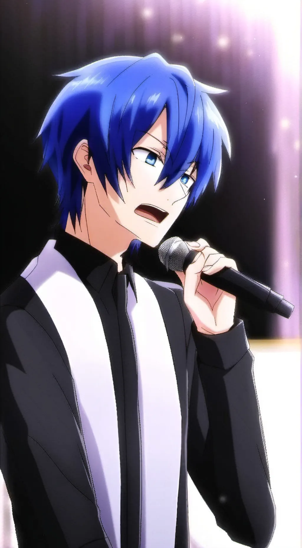 ai character: KAITO(Virtual sg) background